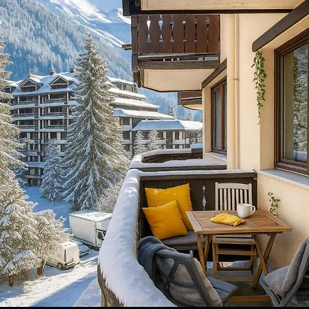 アパート Escape In Breathtaking View Mont-blanc シャモニー